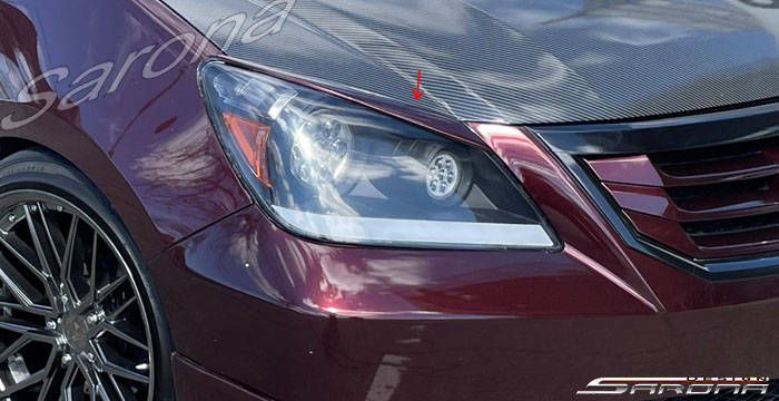 Custom Honda Odyssey  All Styles Eyelids (2005 - 2010) - $89.00 (Manufacturer Sarona, Part #HD-006-EL)